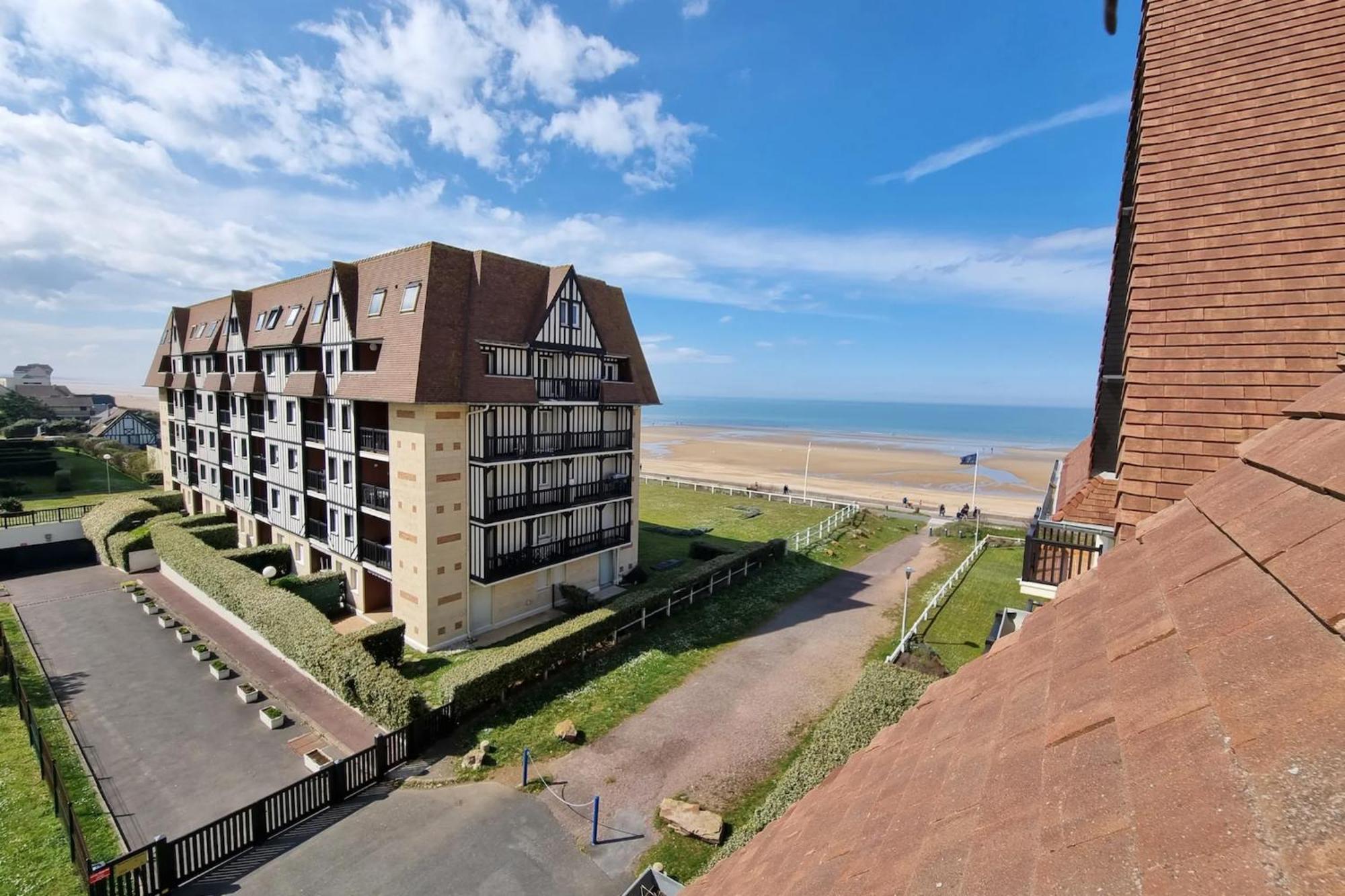 Studio Cocooning Petite Vue Mer Cabourg Exterior photo
